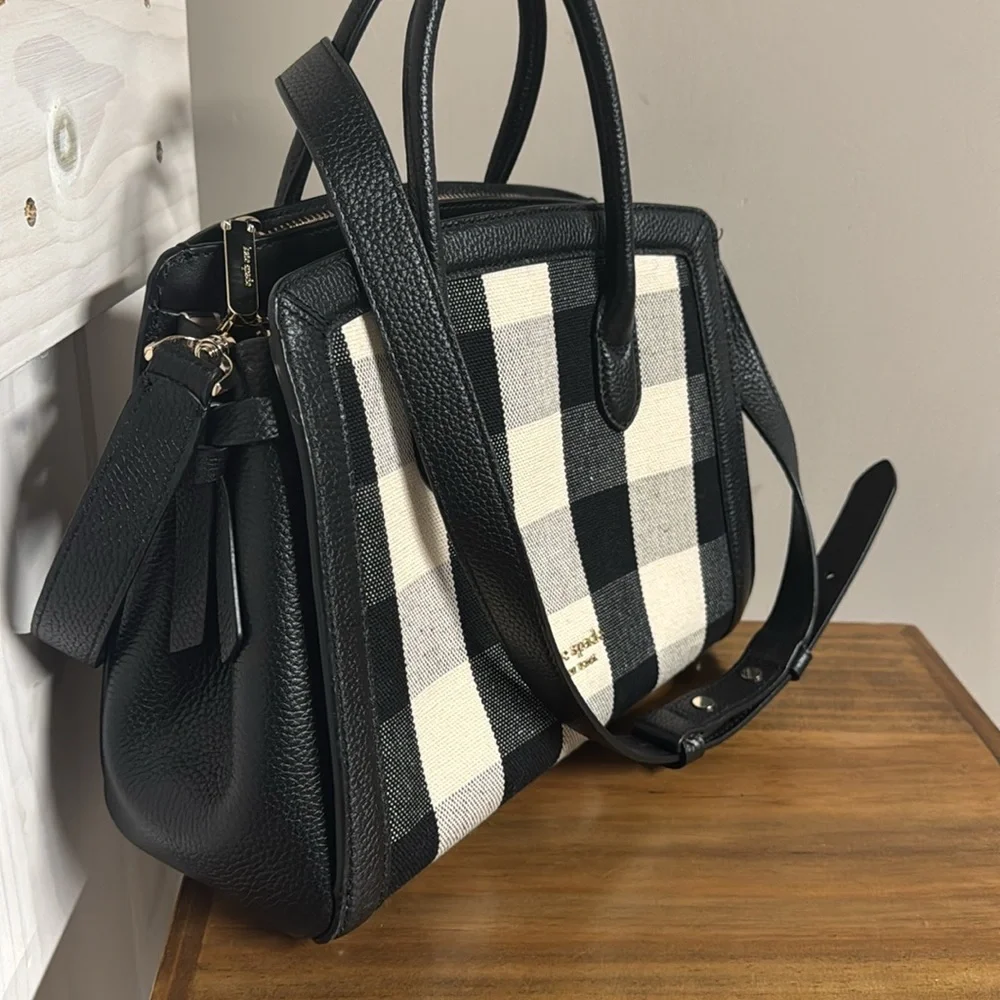 kate spade | Bags | Kate Spade Knott Gingham Mini Satchel | Poshmark